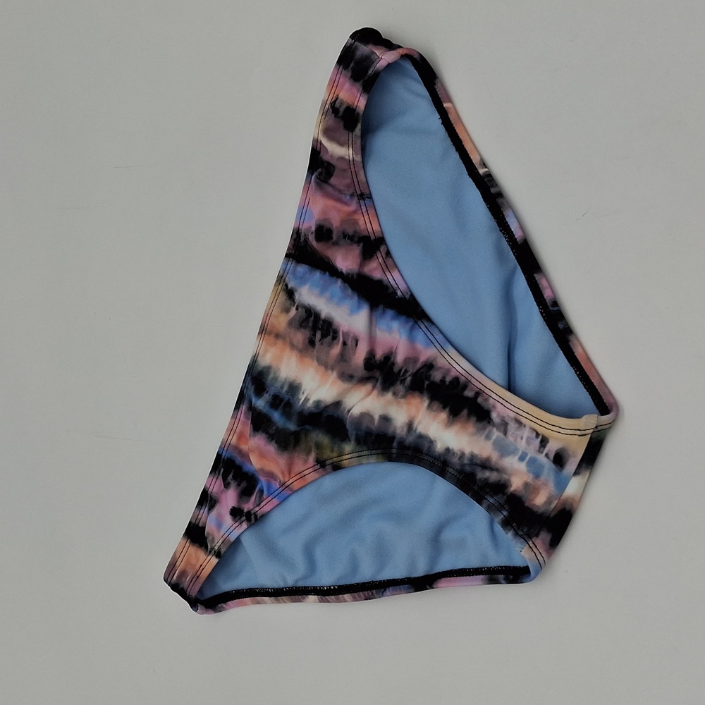 Salt + Cove Tie-Dye Hipster Bikini Bottoms Multicolor L